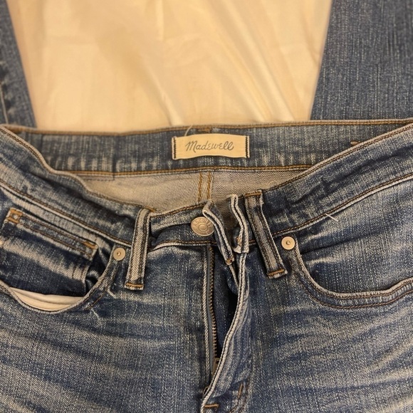 Madewell 9” High Riser Skinny Skinny Distressed Womens Jeans Size 26 - Picture 12 of 12